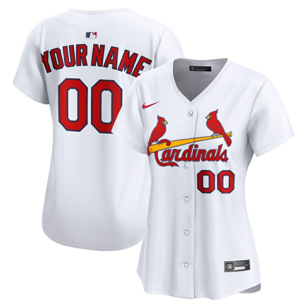St. Louis Cardinals Nike Women's Home Limited Custom Jersey Online