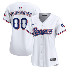 Texas Rangers Nike Women's Home Limited Custom Jersey discount