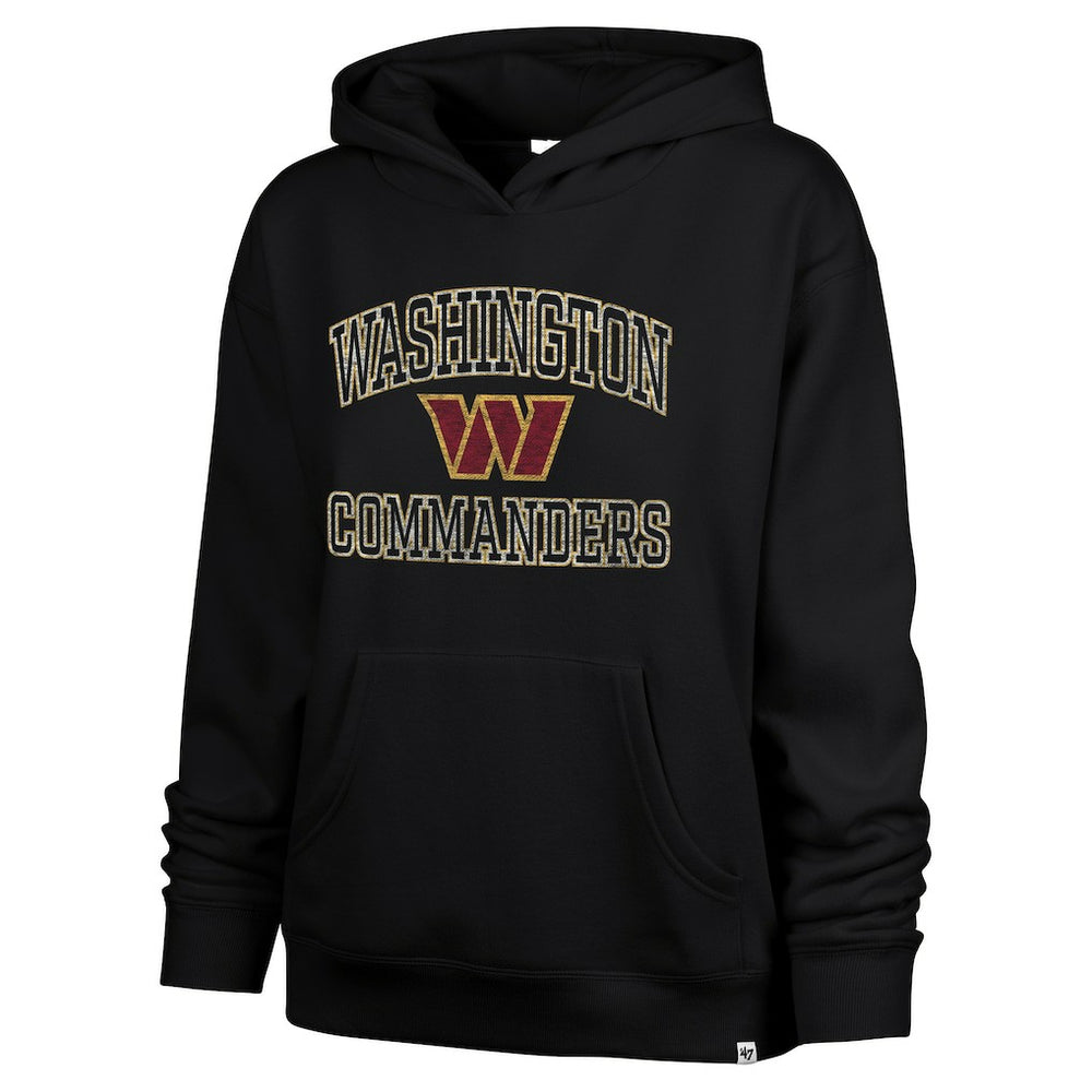 Washington Commanders '47 Women's Clarity Naomi Hoodie Black - 47 brand