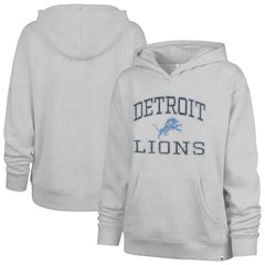 Detroit Lions '47 Women's Clarity Naomi Hoodie Gray - 47 brand
