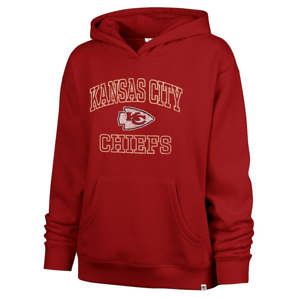 Kansas City Chiefs '47 Women's Clarity Naomi Hoodie Red - 47 brand