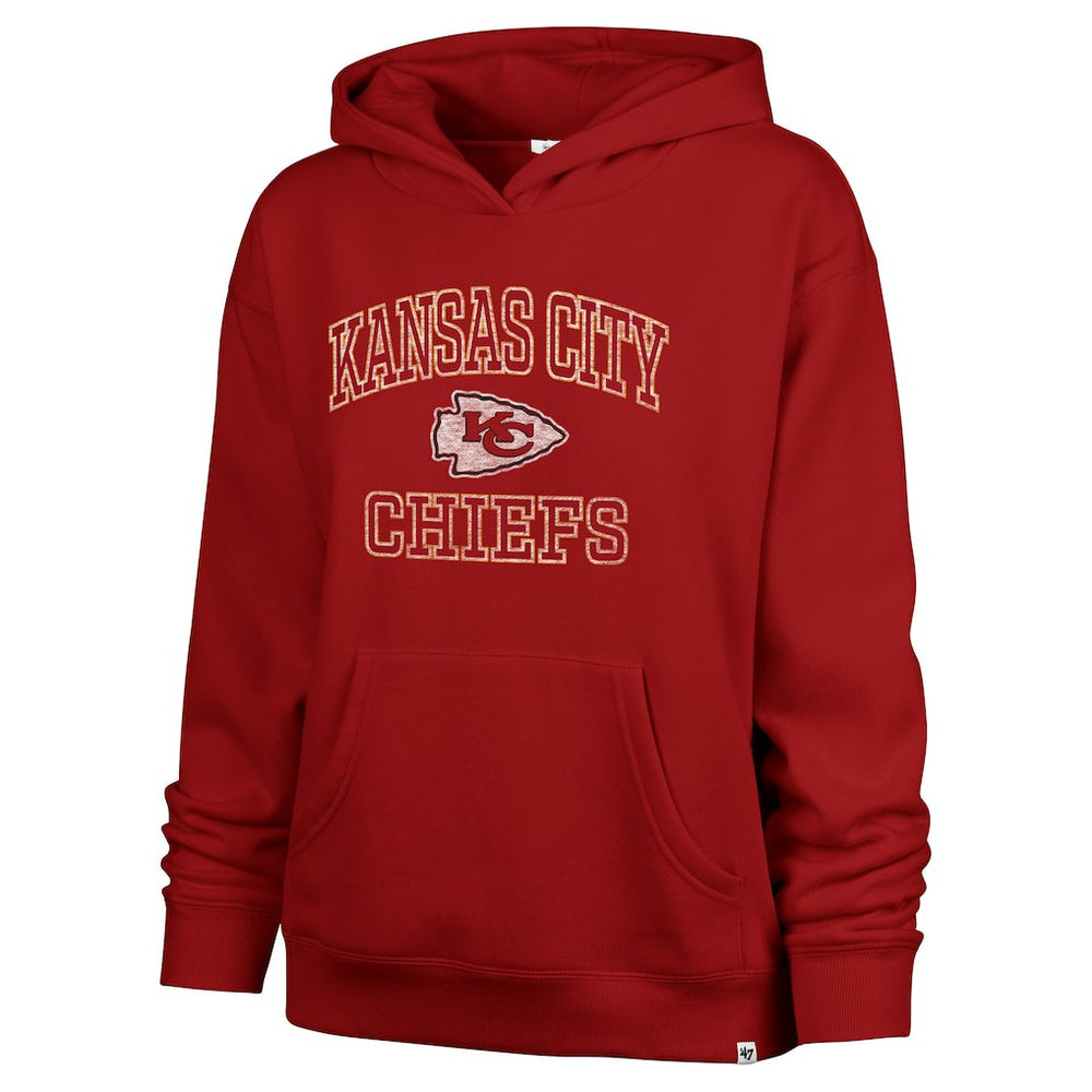 Kansas City Chiefs '47 Women's Clarity Naomi Hoodie Red - 47 brand