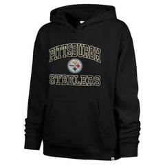 Pittsburgh Steelers '47 Women's Clarity Naomi Hoodie Black - 47 brand