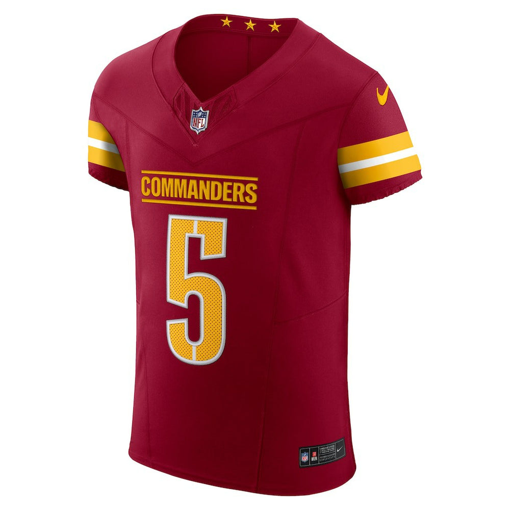 Jayden Daniels Washington Commanders Team Vapor F.U.S.E. Elite Jersey Burgundy - Nike
