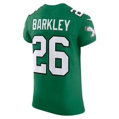 Saquon Barkley Philadelphia Eagles Alternate Vapor F.U.S.E. Elite Jersey Kelly Green - Nike