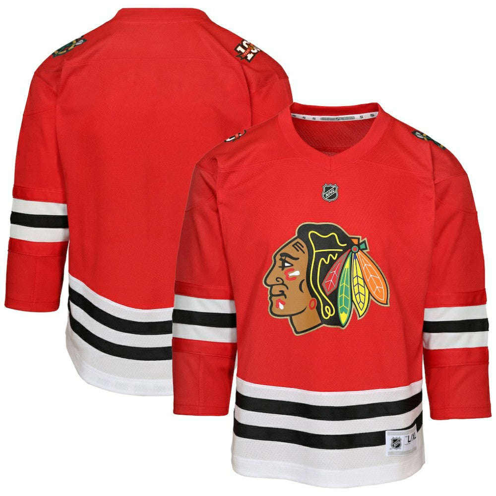 Chicago Blackhawks Preschool Centennial Replica Jersey - Red | NHL Jerseys