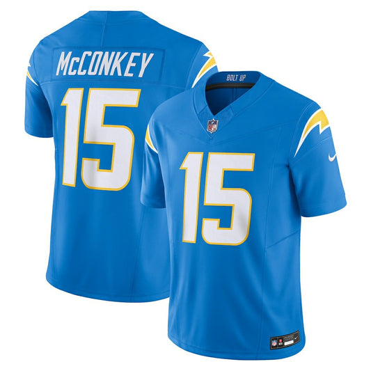 Ladd McConkey Los Angeles Chargers Team Vapor F.U.S.E. Limited Jersey - Powder Blue | NFL Jerseys
