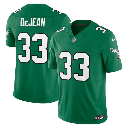 Cooper DeJean Philadelphia Eagles Alternate 2 Vapor F.U.S.E. Limited Jersey - Kelly Green | NFL Jerseys