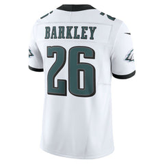 Saquon Barkley Philadelphia Eagles Vapor F.U.S.E. Limited Jersey White - Nike