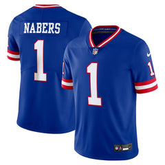 Malik Nabers New York Giants Alternate 2 Legacy Vapor Untouchable Limited Jersey Royal - Nike