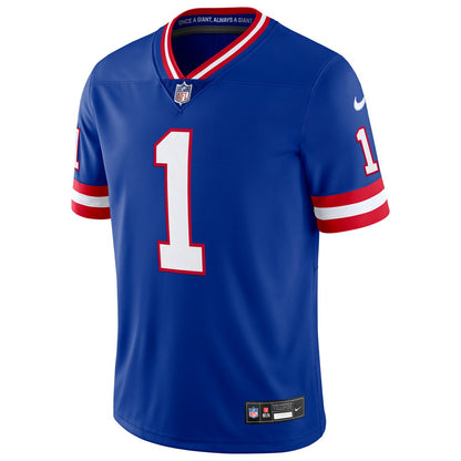 Malik Nabers New York Giants Alternate 2 Legacy Vapor Untouchable Limited Jersey - Royal | NFL Jerseys