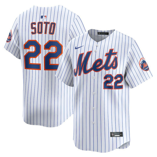 Juan Soto New York Mets Nike Home Limited Player Jersey - White | MLB Jerseys
