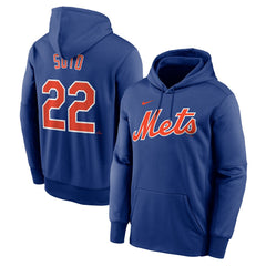 Juan Soto New York Mets Nike Name & Number Pullover Hoodie On Sale