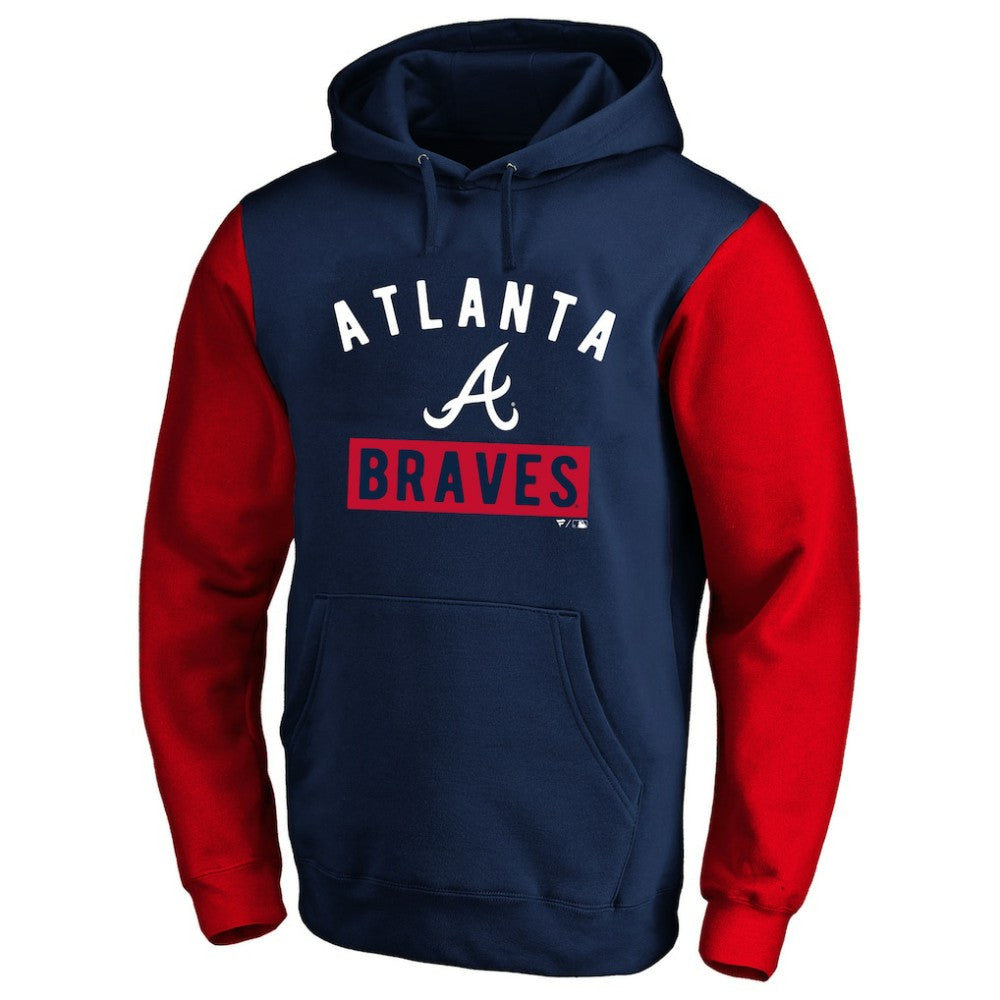 Ronald Acuna Jr. Atlanta Braves Profile Big & Tall Name & Number Fleece Pullover Hoodie Sale