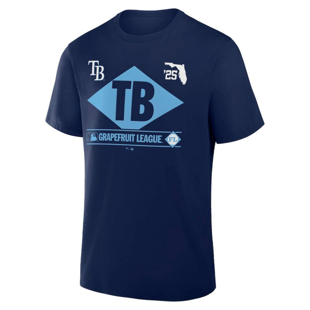 Tampa Bay Rays Fanatics 2025 Spring Training Grapefruit League True Icon T-Shirt Clearance