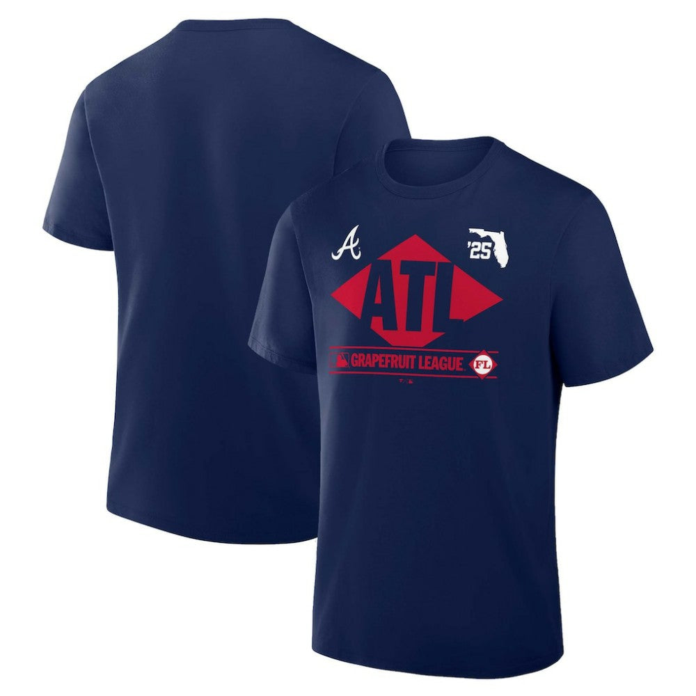 Atlanta Braves Fanatics 2025 Spring Training Grapefruit League True Icon T-Shirt discount
