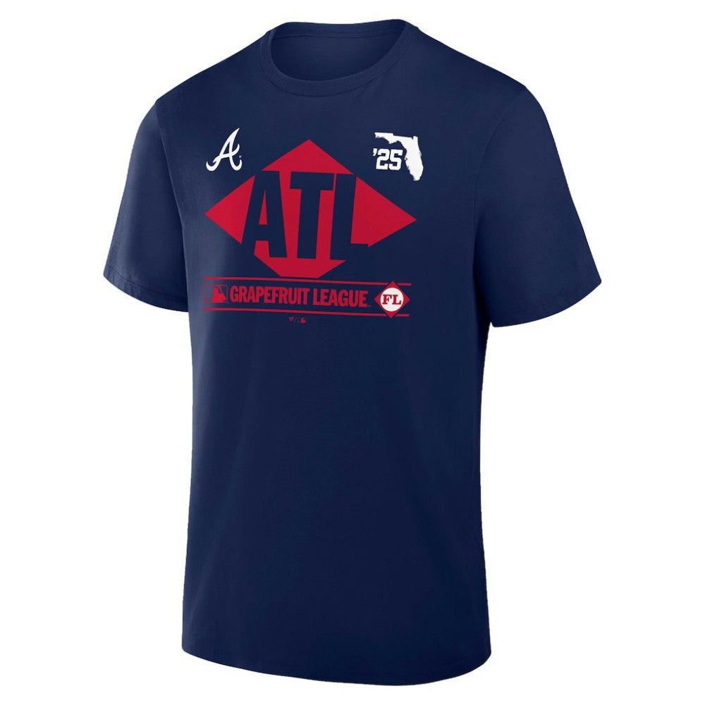Atlanta Braves Fanatics 2025 Spring Training Grapefruit League True Icon T-Shirt discount
