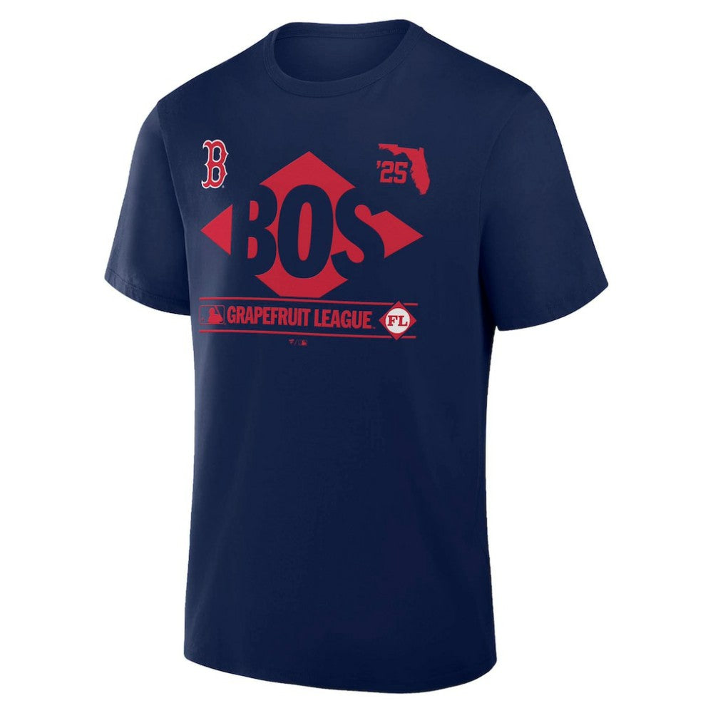 Boston Red Sox Fanatics 2025 Spring Training Grapefruit League True Icon T-Shirt Sale