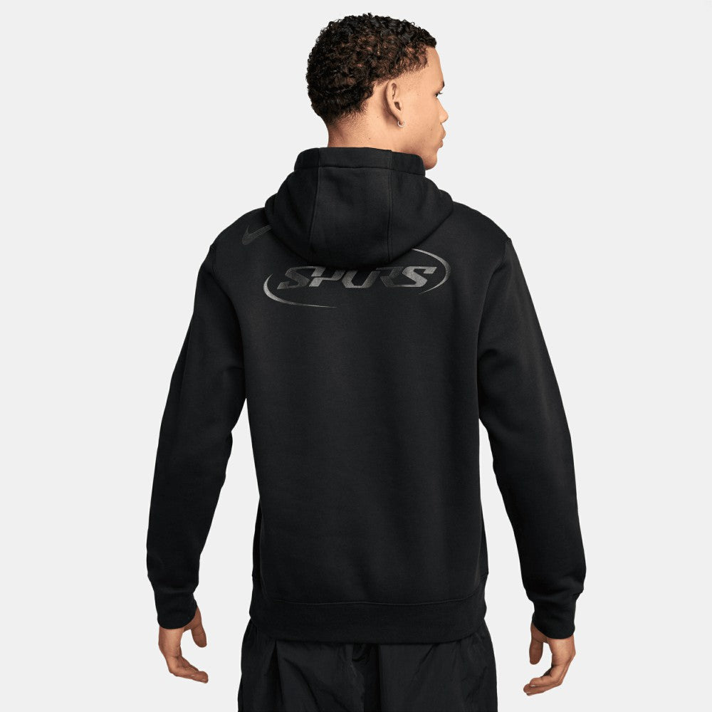 Nike Tottenham Hotspur Club Pullover Hoodie - Black