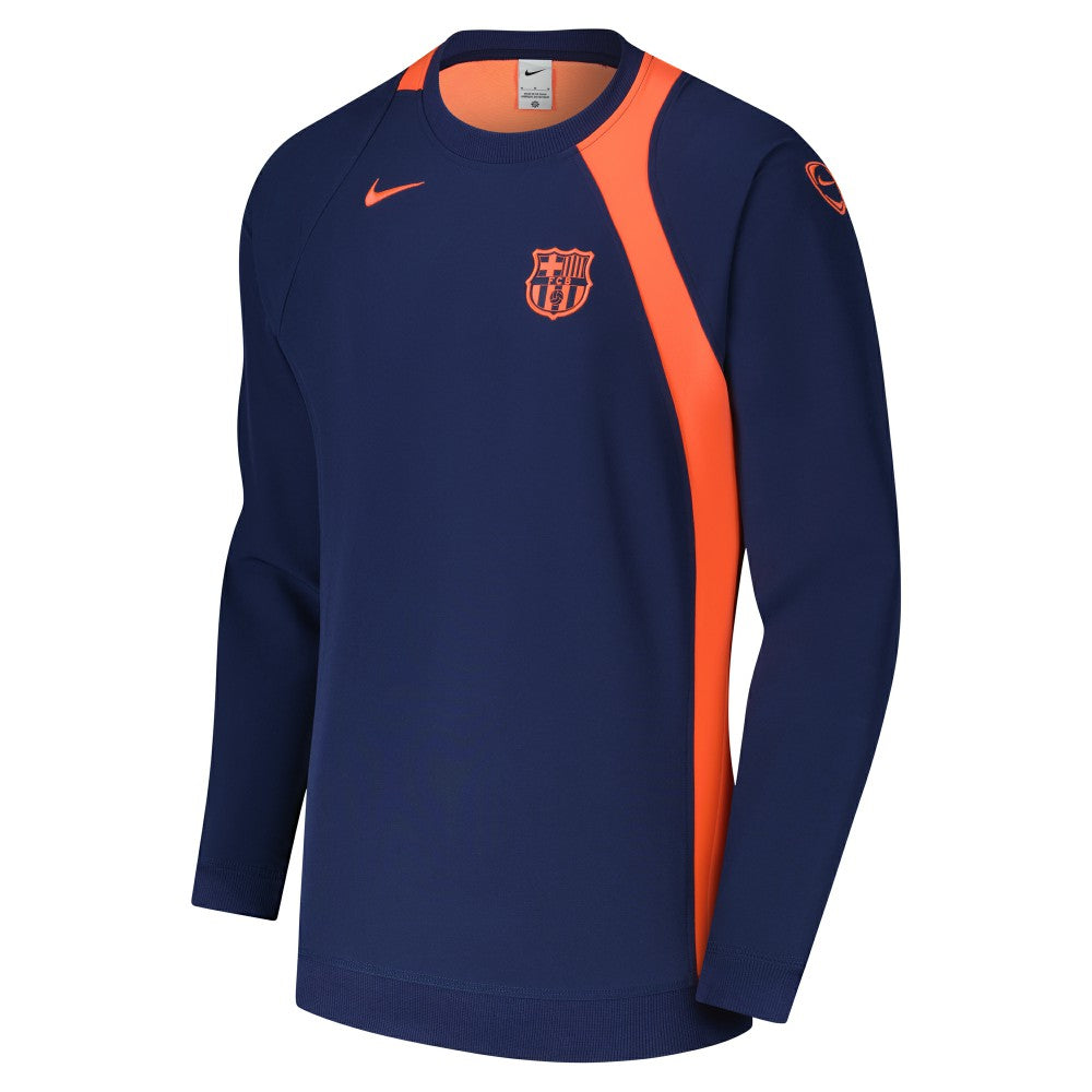 Nike Barcelona Third 2025/26 T90 Pullover Sweatshirt - Navy