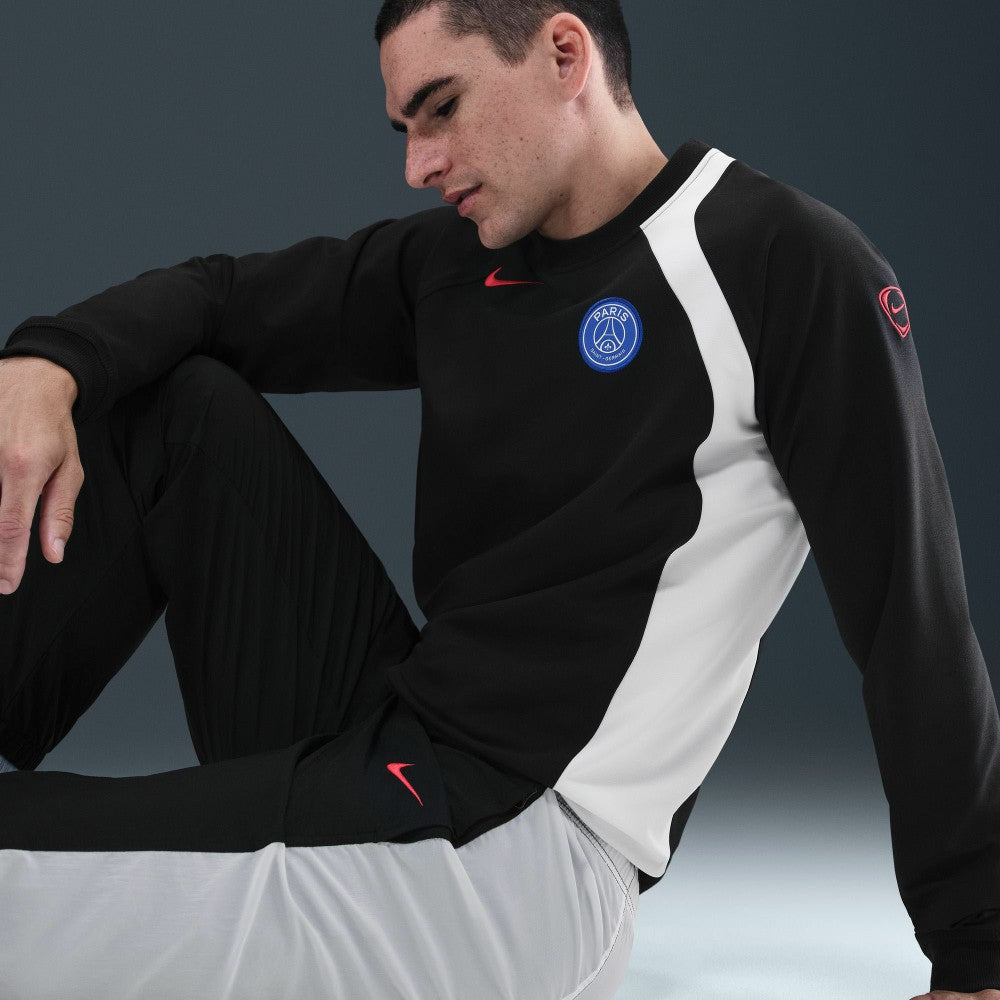 Nike Paris Saint-Germain Third 2025/26 T90 Pullover Sweatshirt - Black