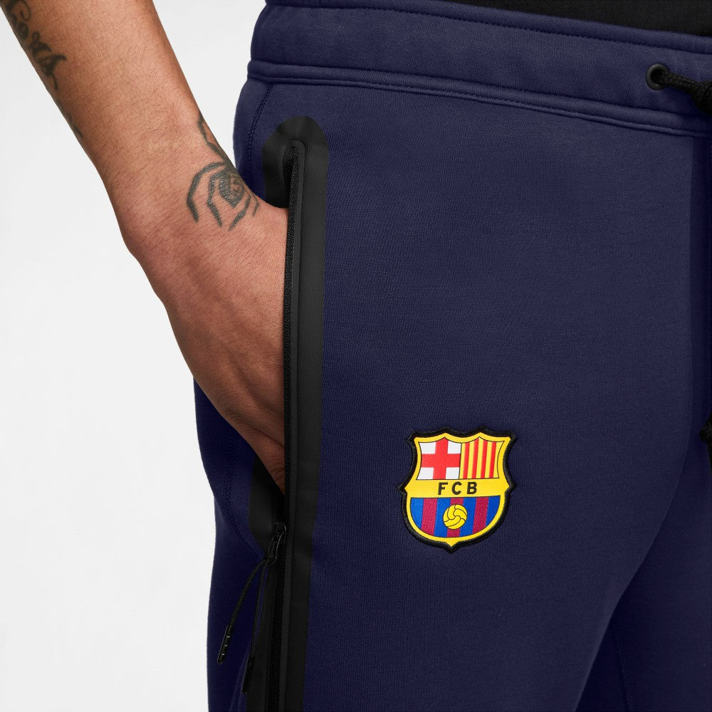 Nike Barcelona 2025/26 Tech Fleece Jogger Pants - Purple