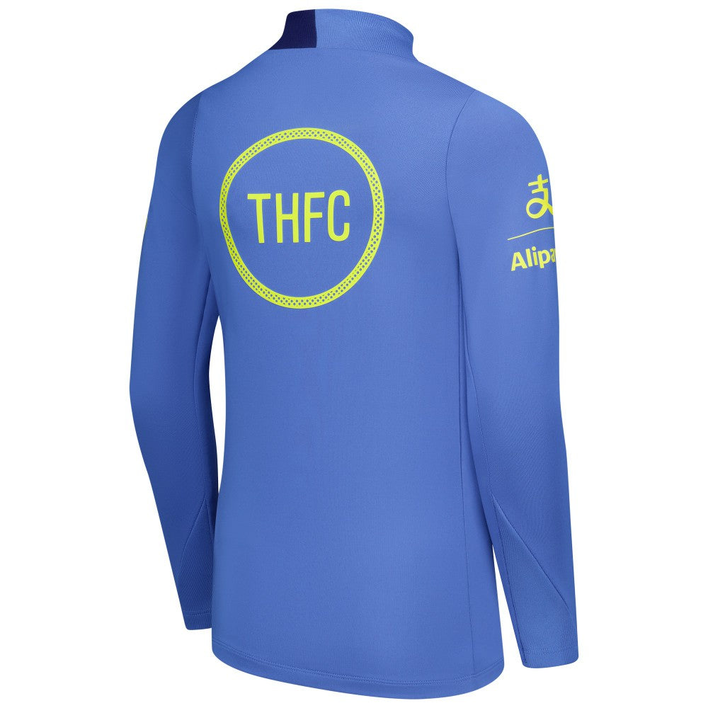 Nike Tottenham Hotspur Youth 2025/26 Strike Drill Quarter-Zip Dri-FIT Long Sleeve Top - Blue