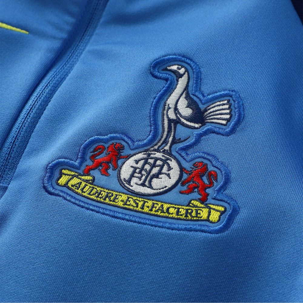 Nike Tottenham Hotspur Youth 2025/26 Strike Drill Quarter-Zip Dri-FIT Long Sleeve Top - Blue