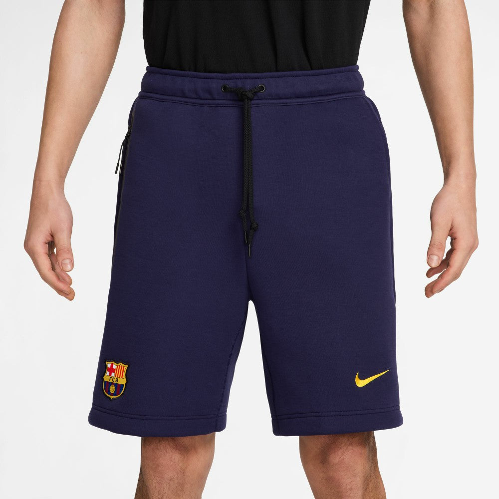 Nike Barcelona Tech Fleece Shorts - Purple