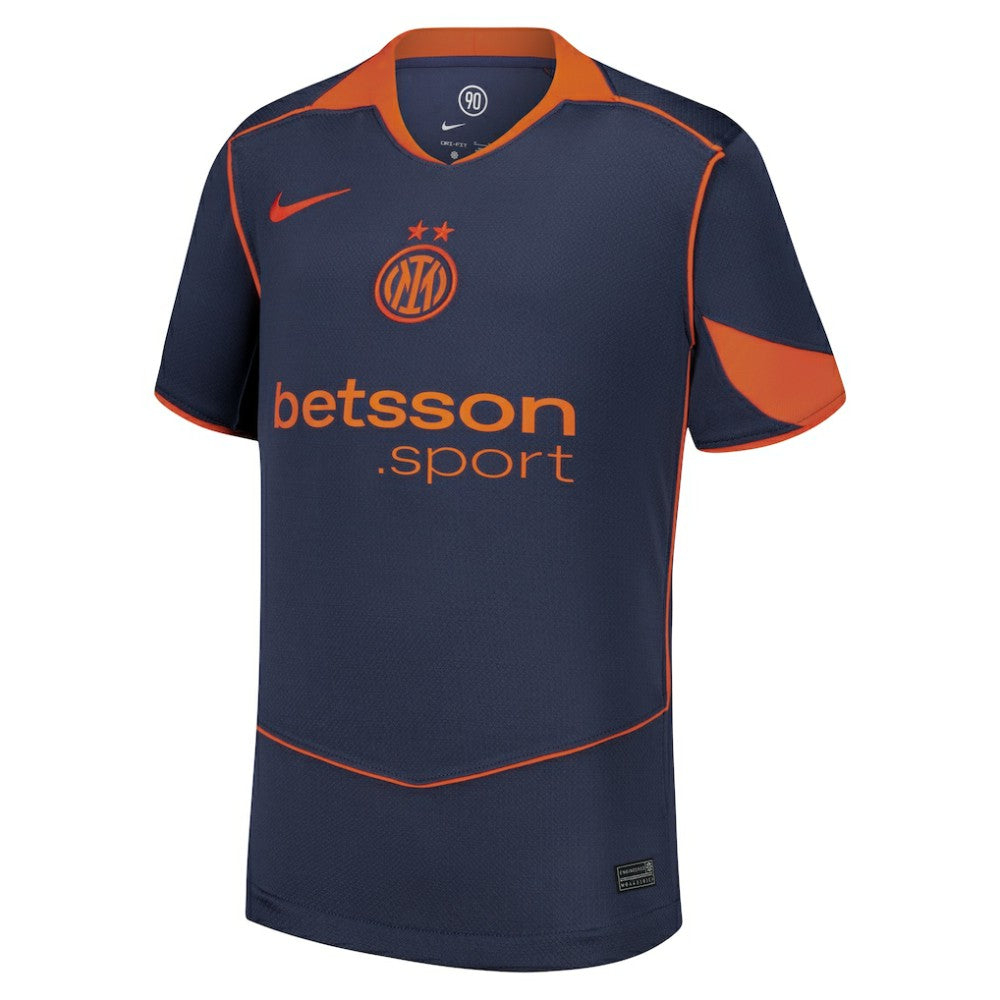 Nike Inter Milan Youth 2025/26 Third Replica Jerseys - Blue