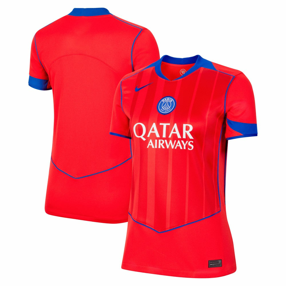 Nike Paris Saint-Germain Women's 2025/26 Third Replica Jerseys - Red