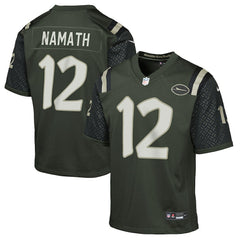 Joe Namath New York Jets Youth 2025 Rivalries Collection Retired Player Game Jersey Gotham Green - Nike