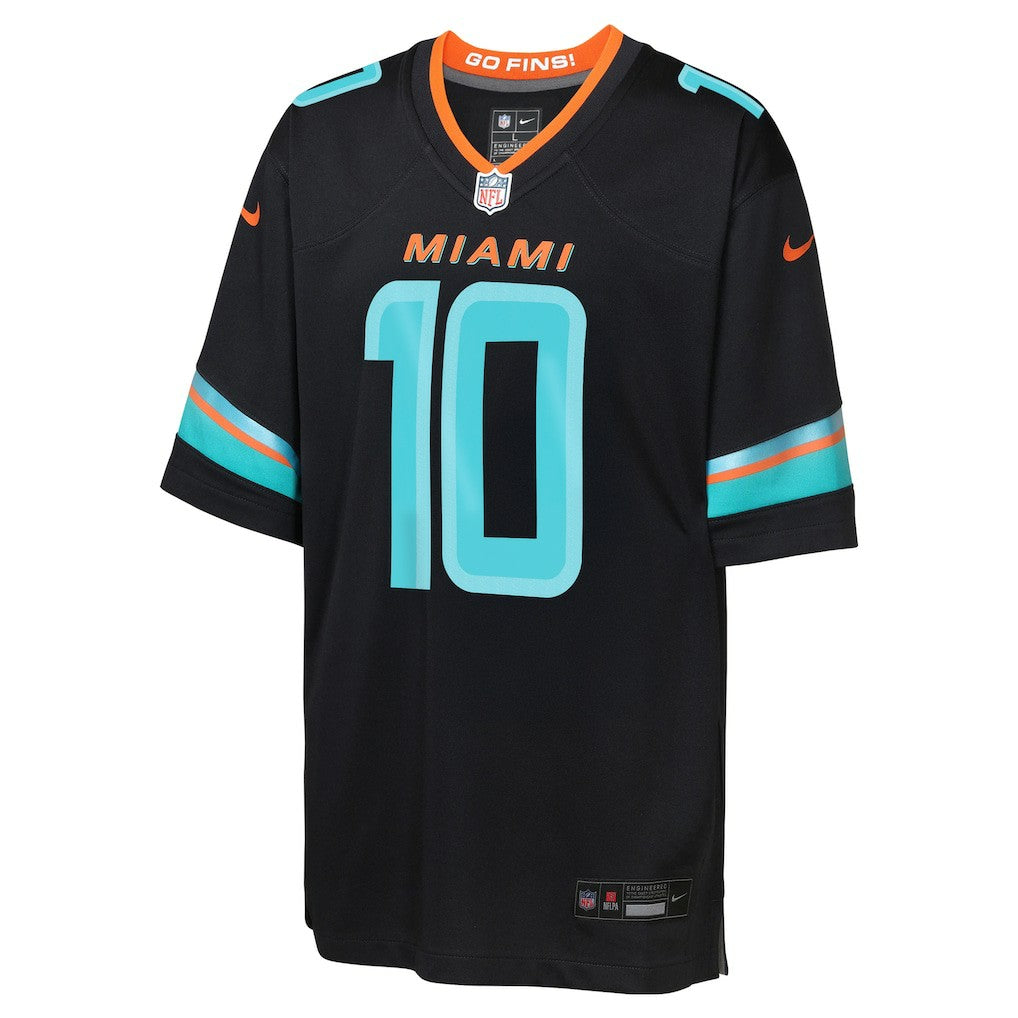 Tyreek Hill Miami Dolphins Youth 2025 Rivalries Collection Game Jersey - Pitch Blue | NFL Jerseys