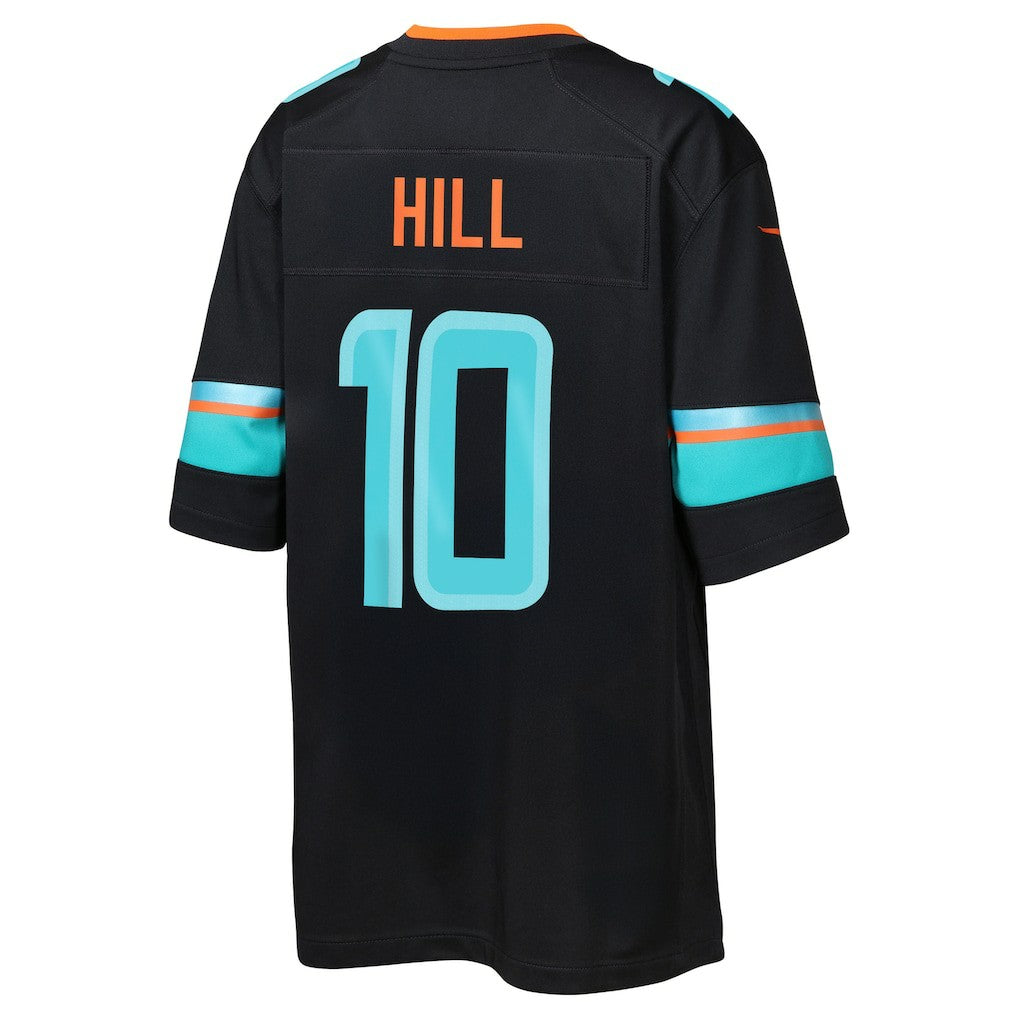 Tyreek Hill Miami Dolphins Youth 2025 Rivalries Collection Game Jersey Pitch Blue - Nike