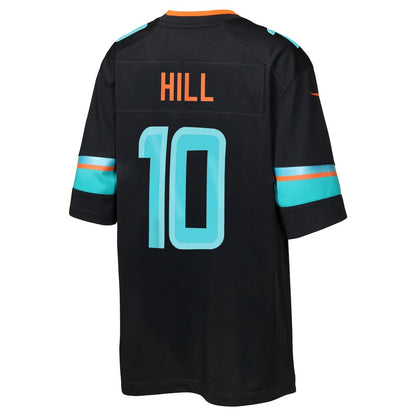 Tyreek Hill Miami Dolphins Youth 2025 Rivalries Collection Game Jersey - Pitch Blue | NFL Jerseys