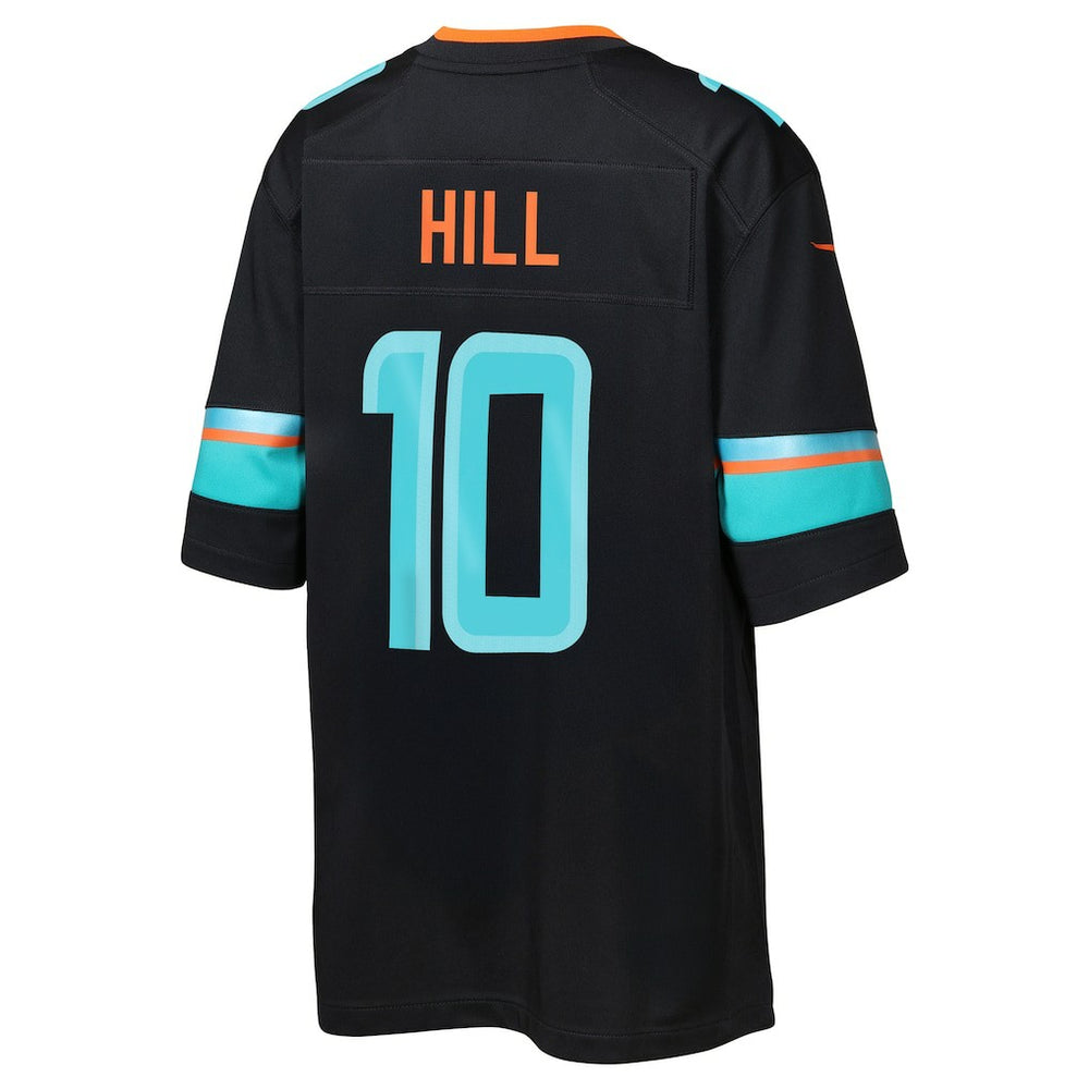 Tyreek Hill Miami Dolphins Youth 2025 Rivalries Collection Game Jersey Pitch Blue - Nike