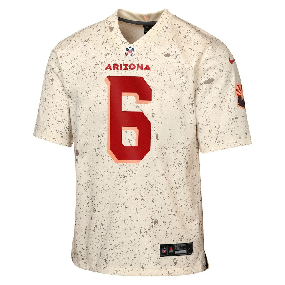 James Conner Arizona Cardinals Youth 2025 Rivalries Collection Game Jersey Natural - Nike