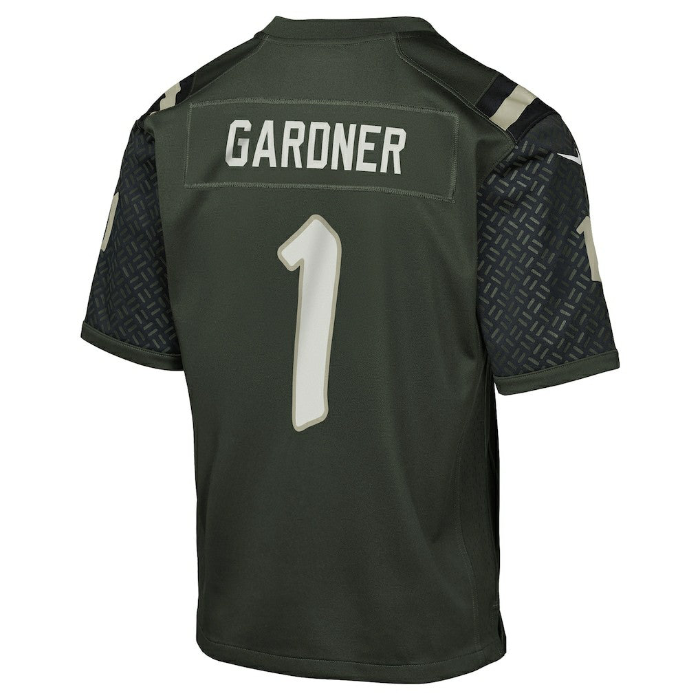 Ahmad Sauce Gardner New York Jets Youth 2025 Rivalries Collection Game Jersey Gotham Green - Nike