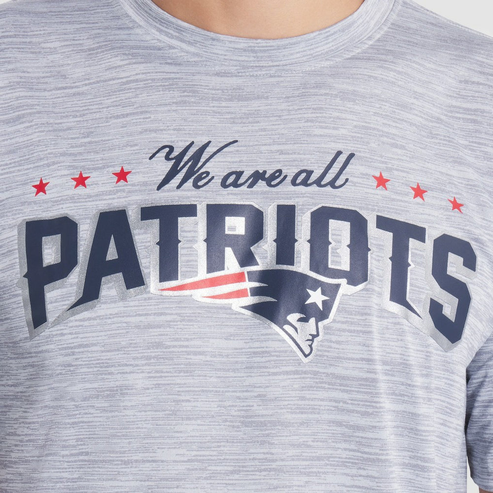New England Patriots 2025 Rivalries Collection Sideline Velocity Dri-FIT T-Shirt Silver - Nike