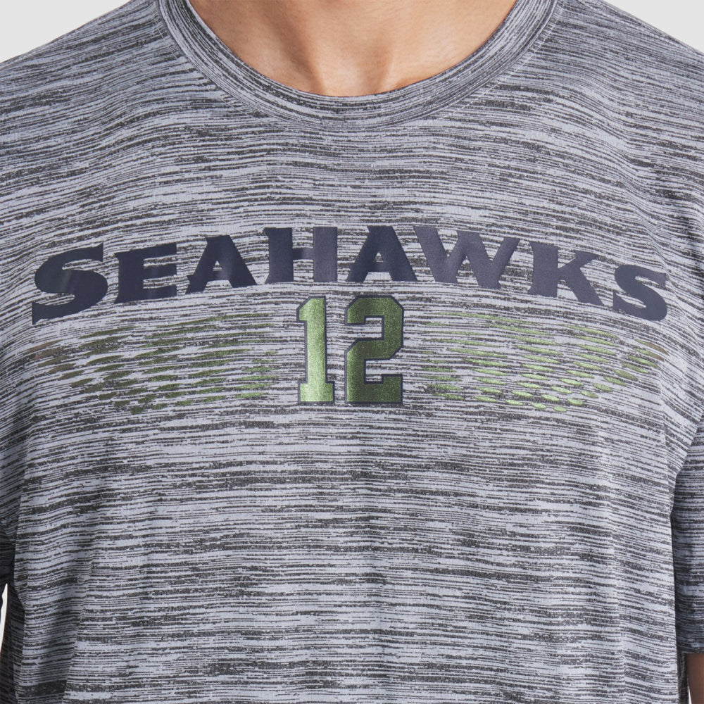 Seattle Seahawks 2025 Rivalries Collection Sideline Velocity Dri-FIT T-Shirt Wolf Gray - Nike