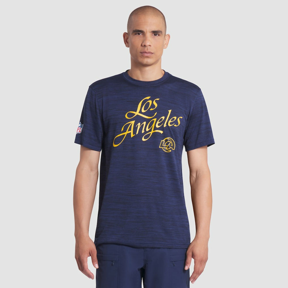 Los Angeles Rams 2025 Rivalries Collection Sideline Velocity Dri-FIT T-Shirt Midnight Blue - Nike