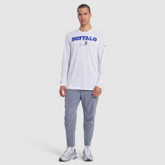 Buffalo Bills 2025 Rivalries Collection Sideline Legend Dri-FIT Long Sleeve T-Shirt White - Nike
