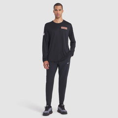 San Francisco 49ers 2025 Rivalries Collection Sideline Legend Dri-FIT Long Sleeve T-Shirt Black - Nike