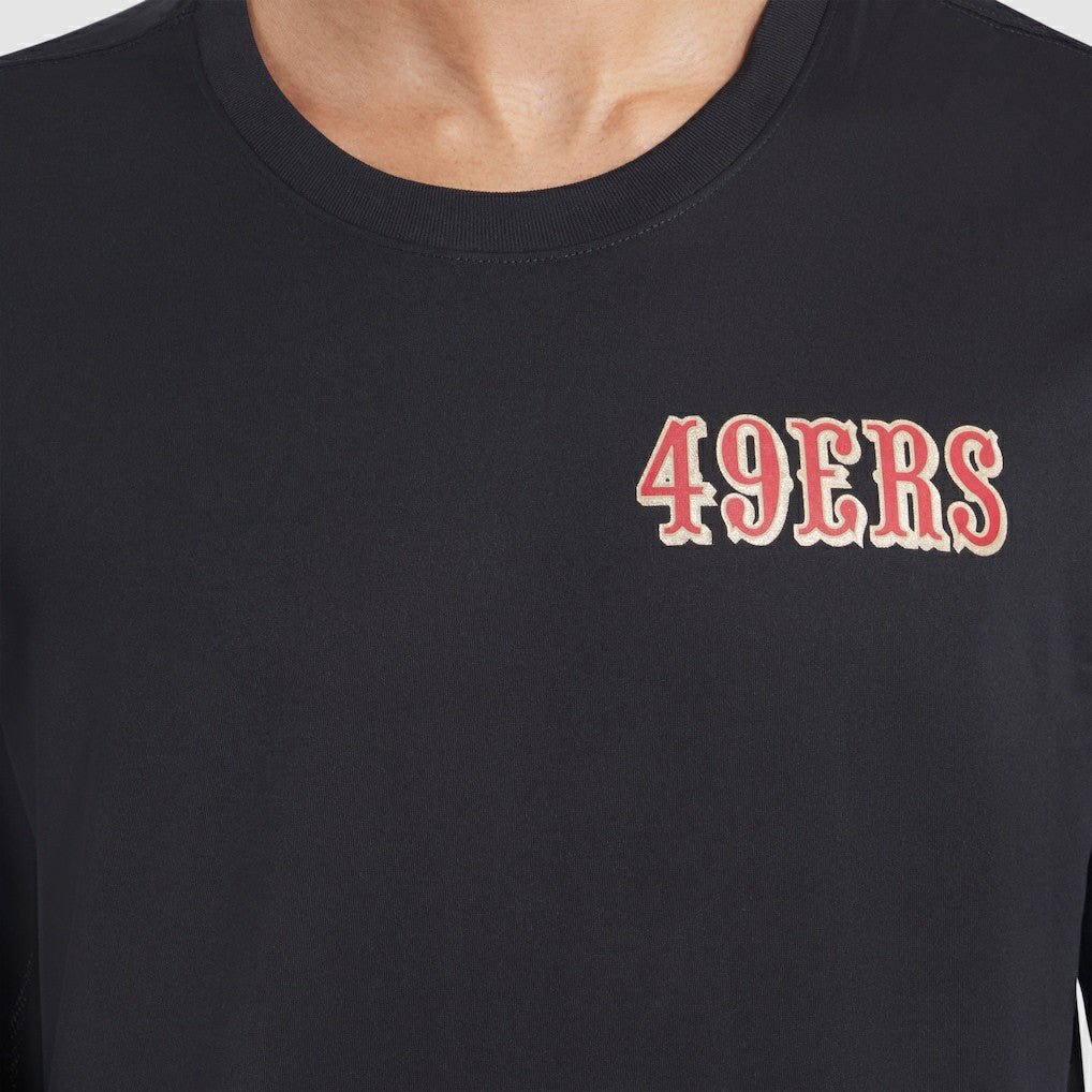 San Francisco 49ers 2025 Rivalries Collection Sideline Legend Dri-FIT Long Sleeve T-Shirt Black - Nike