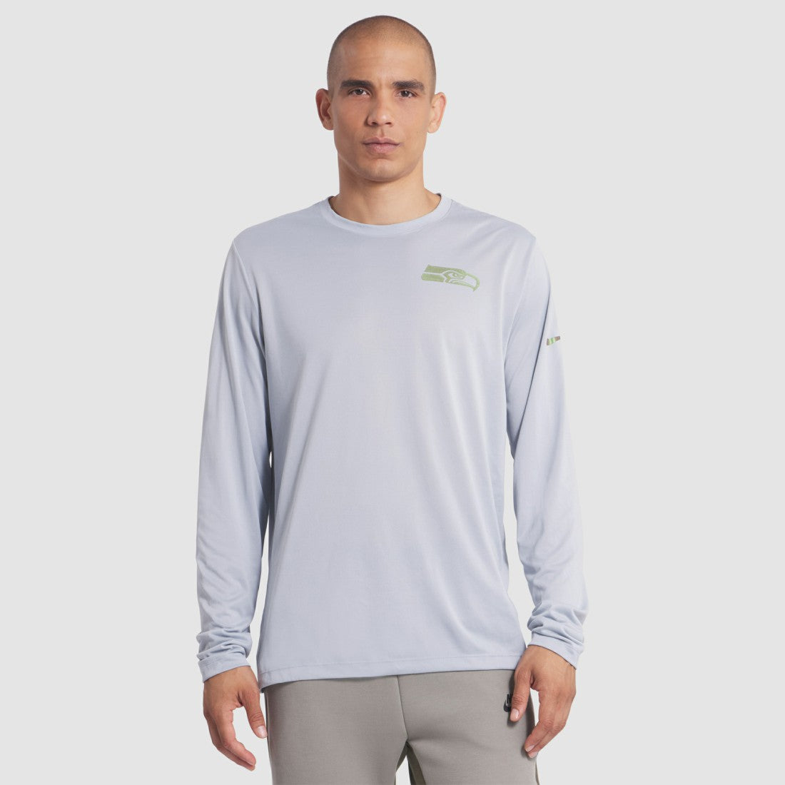 Seattle Seahawks 2025 Rivalries Collection Sideline Legend Dri-FIT Long Sleeve T-Shirt Wolf Gray - Nike