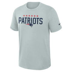 New England Patriots 2025 Rivalries Collection Slub Dri-FIT T-Shirt Silver - Nike
