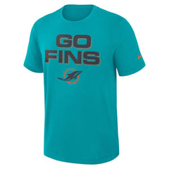 Miami Dolphins 2025 Rivalries Collection Slub Dri-FIT T-Shirt Turbo Green - Nike