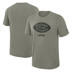 New York Jets 2025 Rivalries Collection Slub Dri-FIT T-Shirt Dark Stucco - Nike