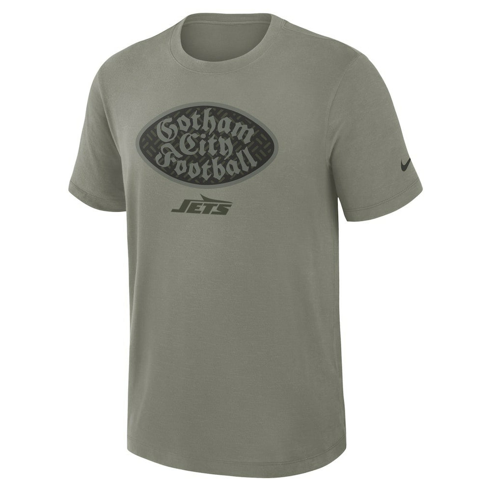 New York Jets 2025 Rivalries Collection Slub Dri-FIT T-Shirt Dark Stucco - Nike