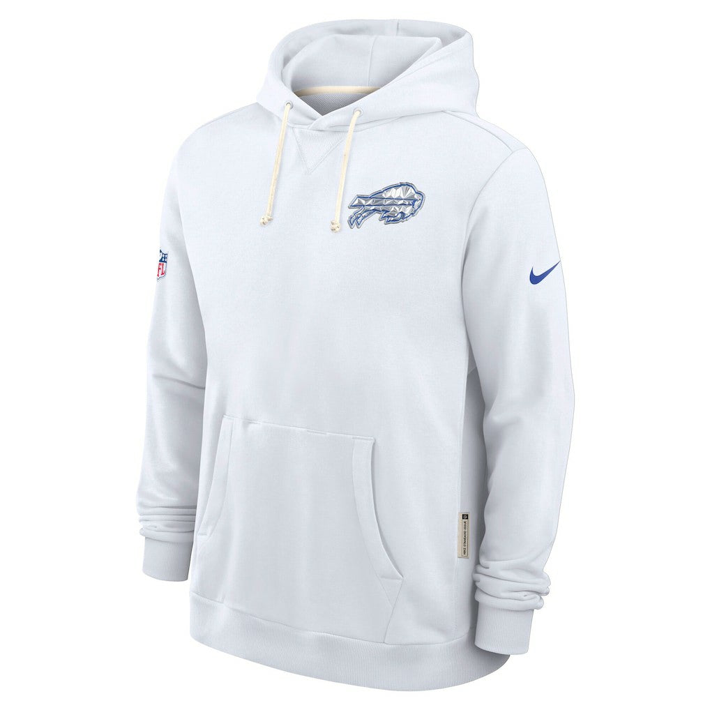 Buffalo Bills 2025 Rivalries Collection Standard Issue Sideline Dri-FIT Hoodie White - Nike